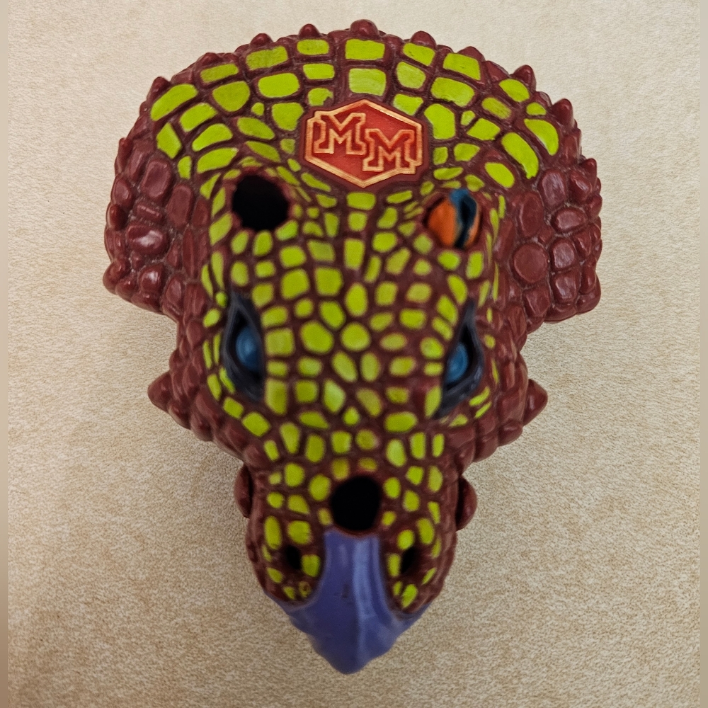 VINTAGE MIGHTY MAX PLAY SET DOOM ZONE MUTASAURUS INCOMPLETE 1993 BLUEBIRD TOYS